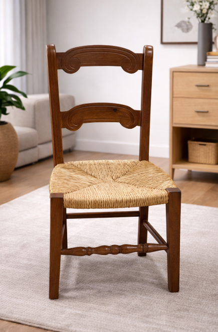 600-GITAN -1-  Silla asiento anea natural